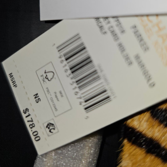 Michael Kors Parker Leather Card Case Wallet Key Chain NWT - Picture 4 of 8